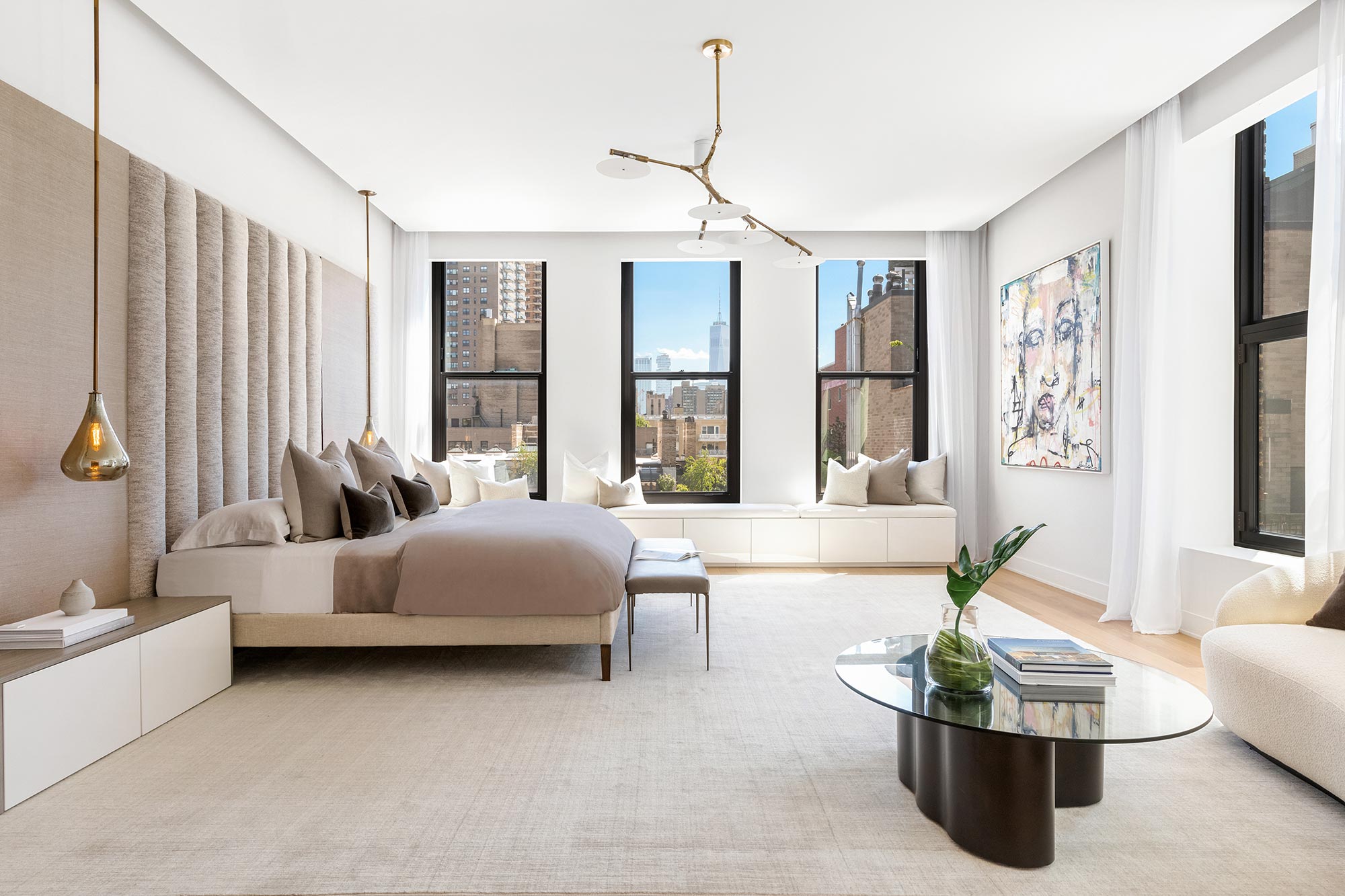 triplex penthouse new york bed room